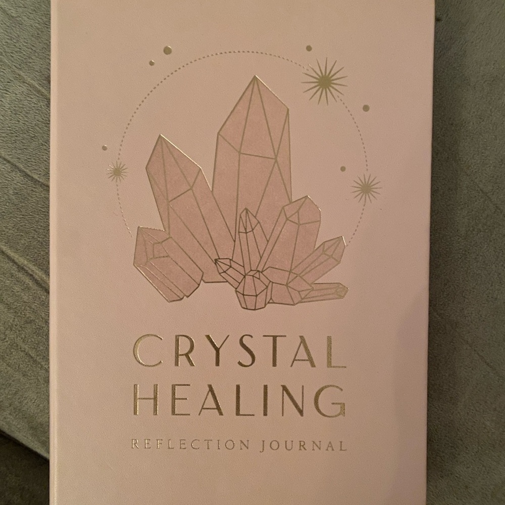 Crystal Healing Reflection Journal - Cream